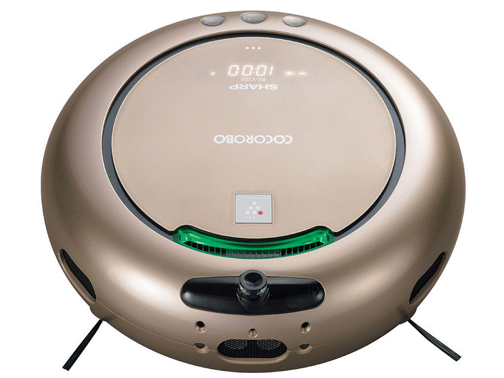 中古 美品 SHARP ロボット掃除機 COCOROBO RX-V90-P｜ロボットタイプ