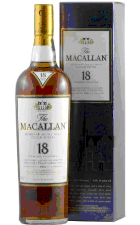 サントリー/SUNTORY ウイスキー マッカラン 18年/MACALLAN 18 years oldを高価買取！｜大阪 なんば日本橋 東大阪