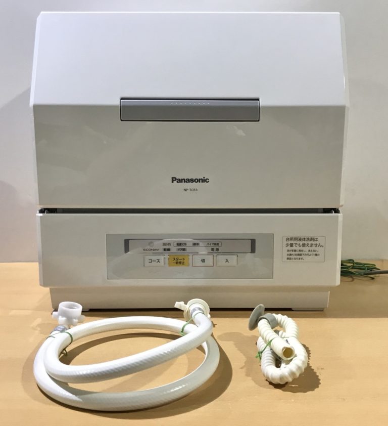 家電買取価格情報 大阪市西区 出張でのお買取 Panasonic プチ食洗 食器洗い乾燥機 NP-TCR3-W (3人用/食器点数18点