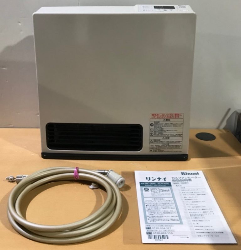 ほぼ未使用　リンナイ　ガスファンヒーター 都市ガス用 RC-N5801NP 東邦ガス 都市ガス用 RC-N5801NP ガスファンヒーター