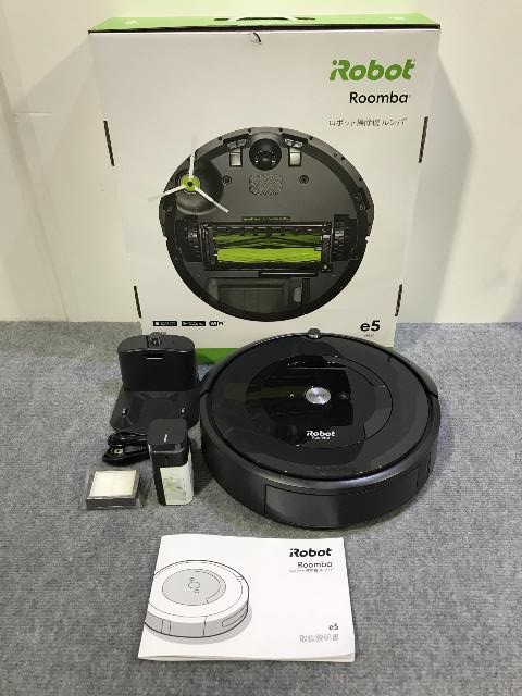 家電買取価格情報 大阪市浪速区 店頭でのお買取 iRobot/アイロボット 国内正規品 ロボット掃除機 Roomba/ルンバe5 | 買取コム