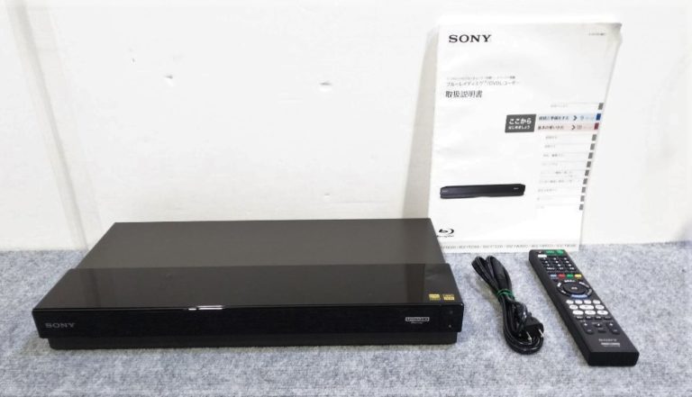 AV機器買取価格情報 大阪市平野区 出張でのお買取 SONY 4K/HDR ブルーレイレコーダー BDZ-FT2000 2TB 2019年製