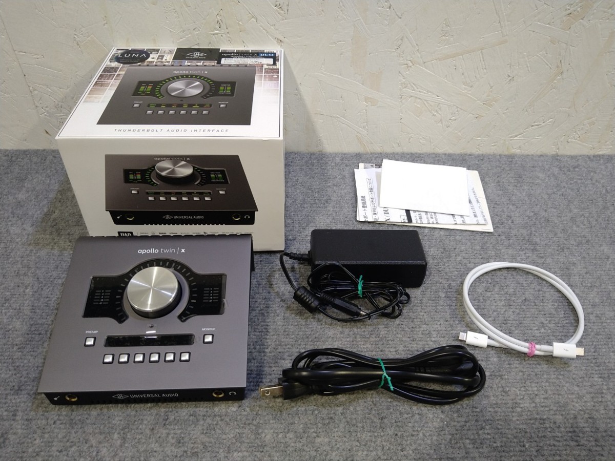音響機器買取価格情報 大阪市北区 店頭でのお買取 UNIVERSAL AUDIO オーディオインターフェース APOLLO TWIN X