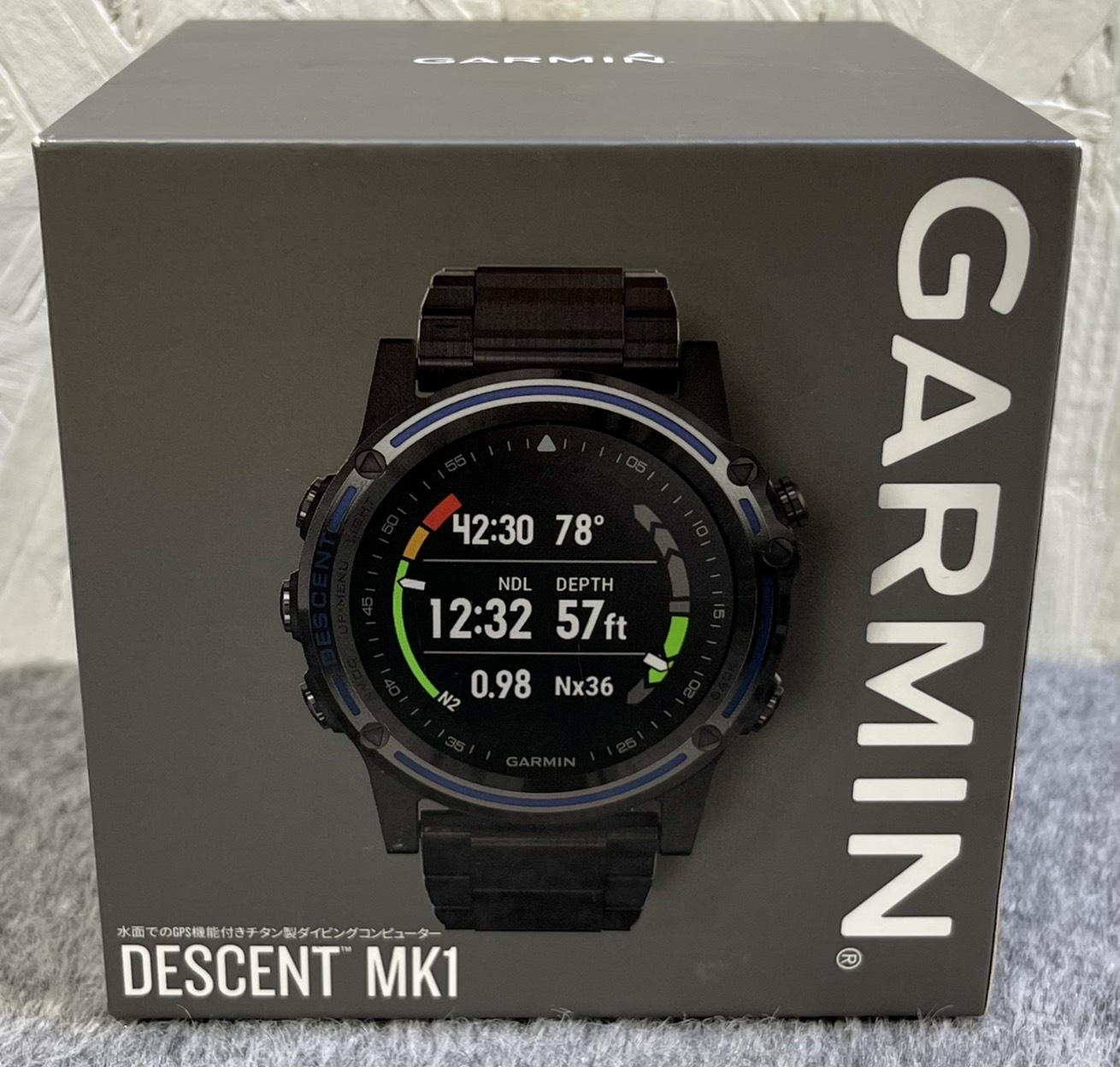 その他買取価格情報 大阪市北区 店頭でのお買取 新品未使用 GARMIN/ガーミン スマートウォッチ Descent Mk1 Ti 010