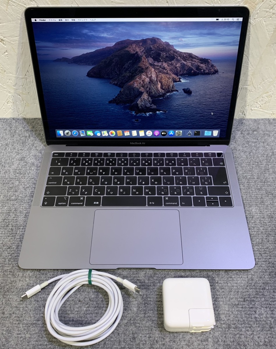 パソコン買取価格情報 寝屋川市 店頭でのお買取 Apple ノートPC MacBook Air (Retina, 13-inch, 2019