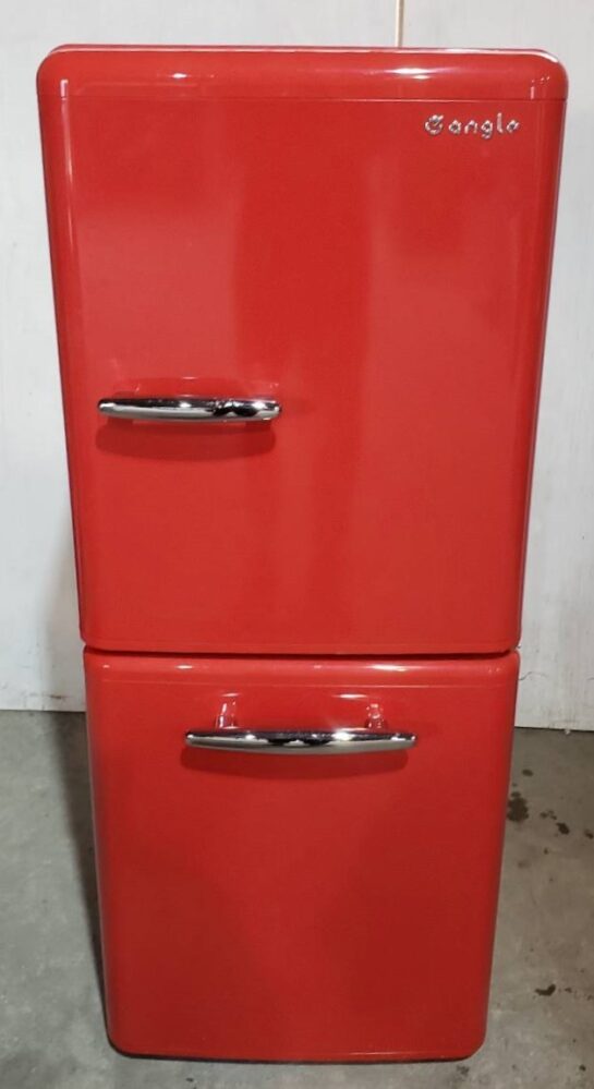 e angleレトロ調 冷蔵庫 ANG-RE151-B1 エディオン d2520