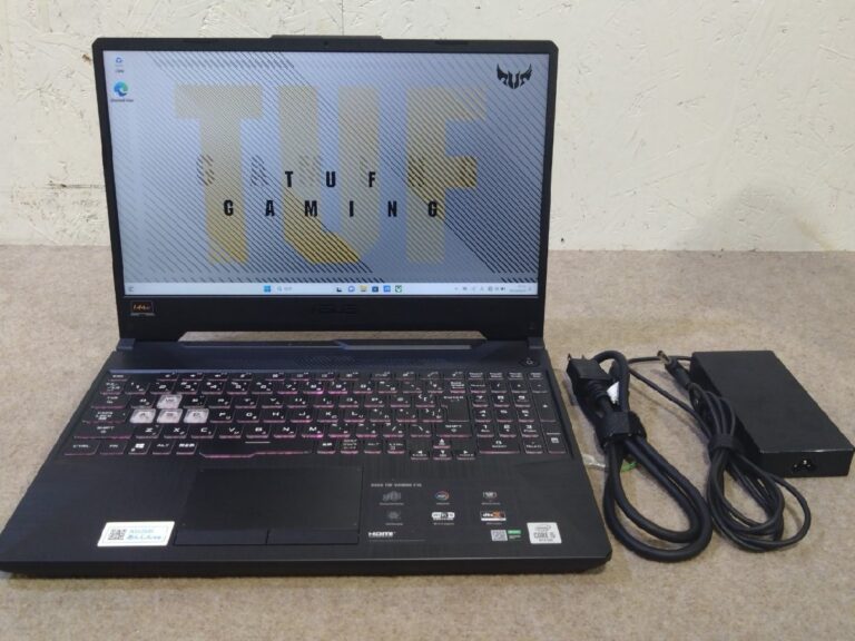 東大阪市稲田本町、買取コム東大阪店のASUS ゲーミングノートパソコンの買取実績価格